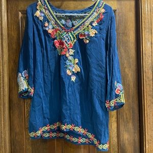 Johnny Was Blouse Shirt Size S